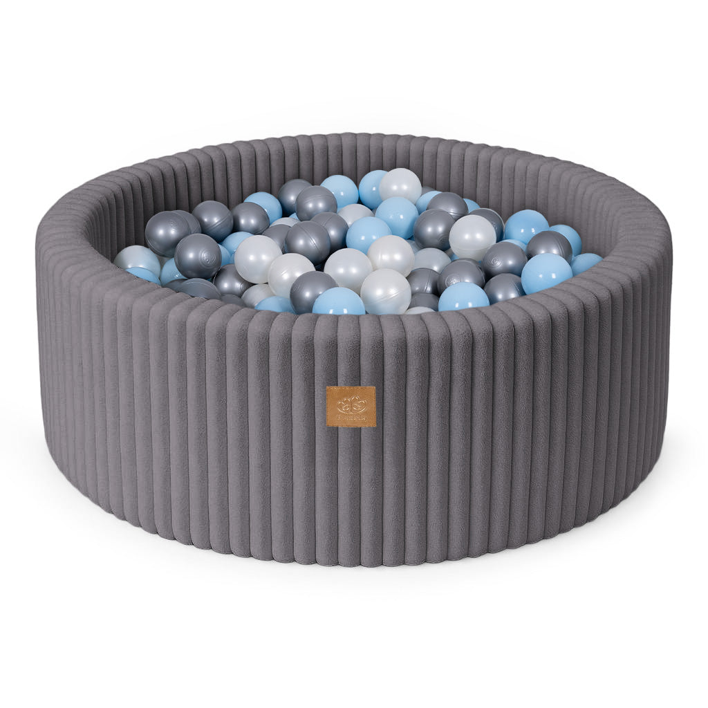 Ballenbak voor kinderen – Bal naar keuze | Jurassic Gray | Churros