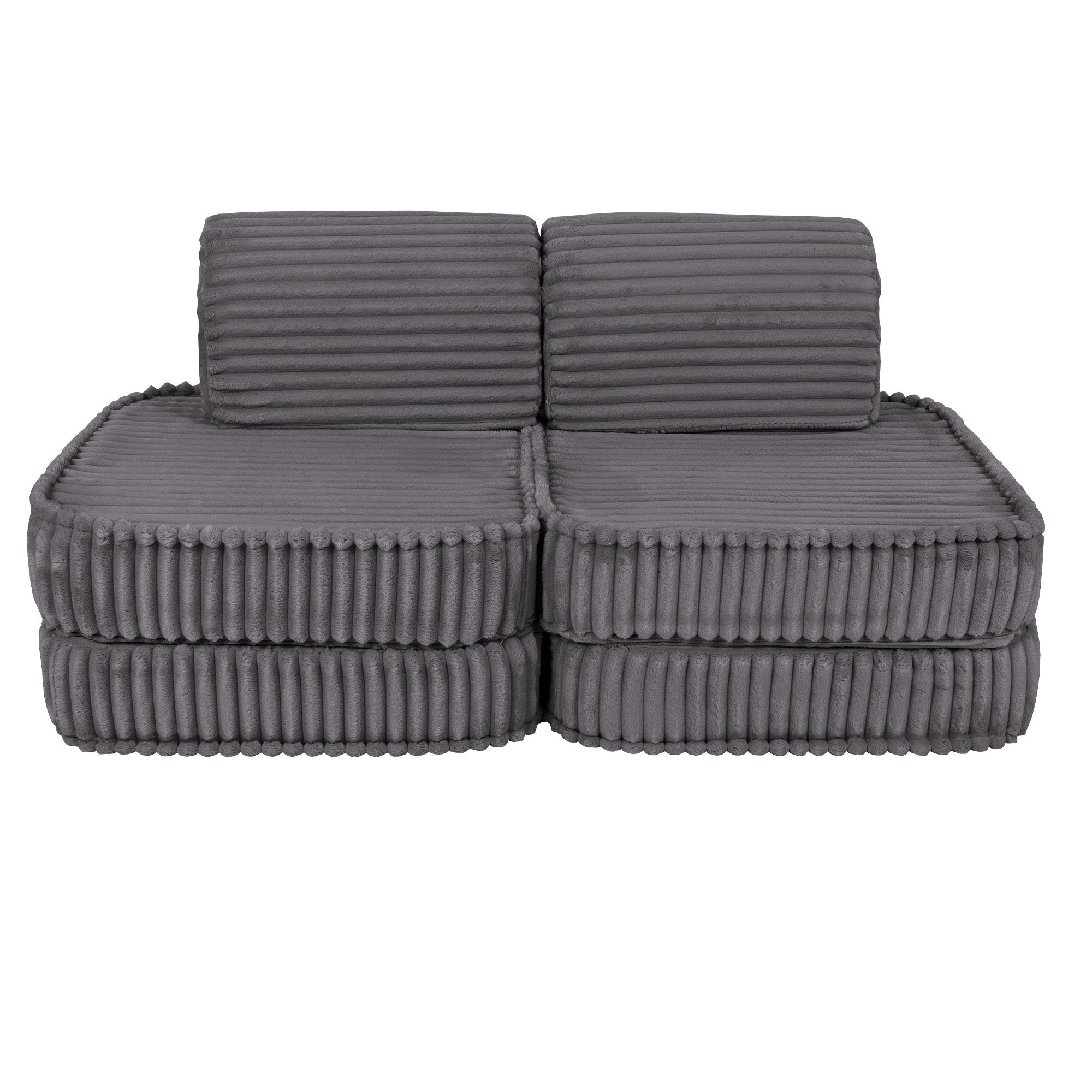 Meowbaby Churros Pocket Sofa Basic Jurassic Grey