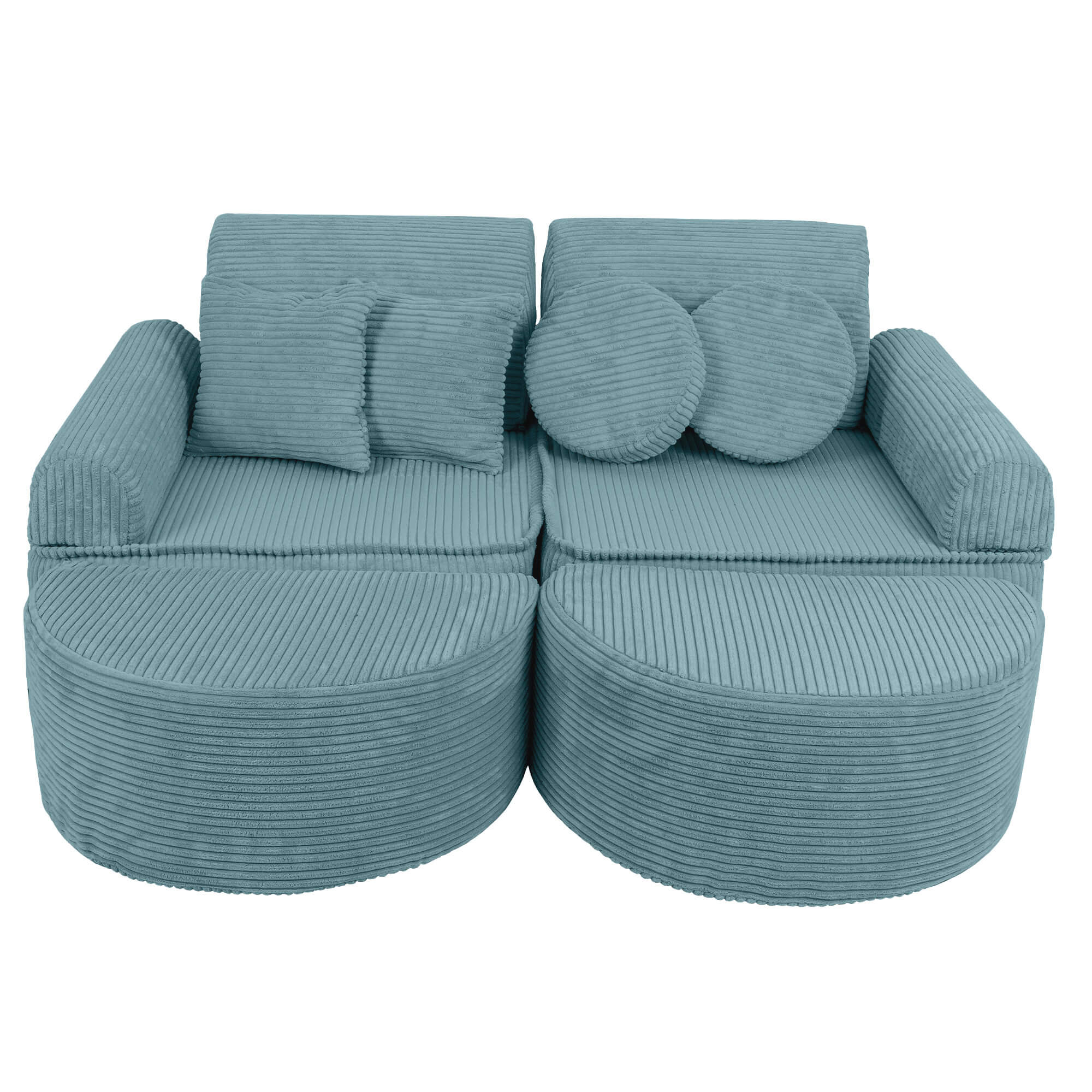 Aesthetic Sofa Max – Modulaire kinderslaapbank | 12 stuks