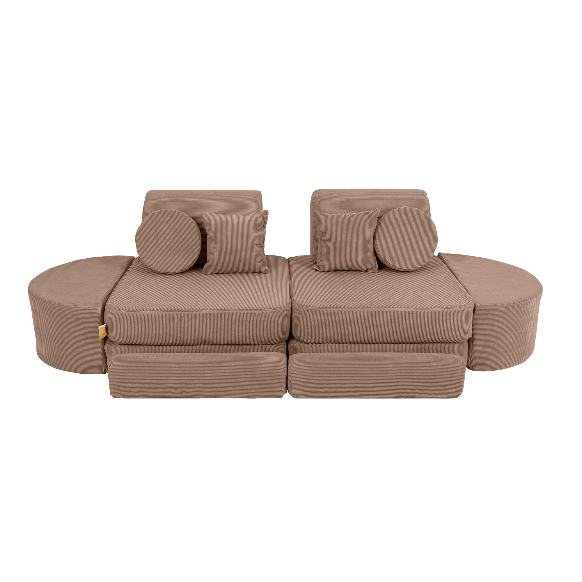 MeowBaby Slimcord Speelbank Max – Modulaire Kinderspeelbank | 12 Stuks