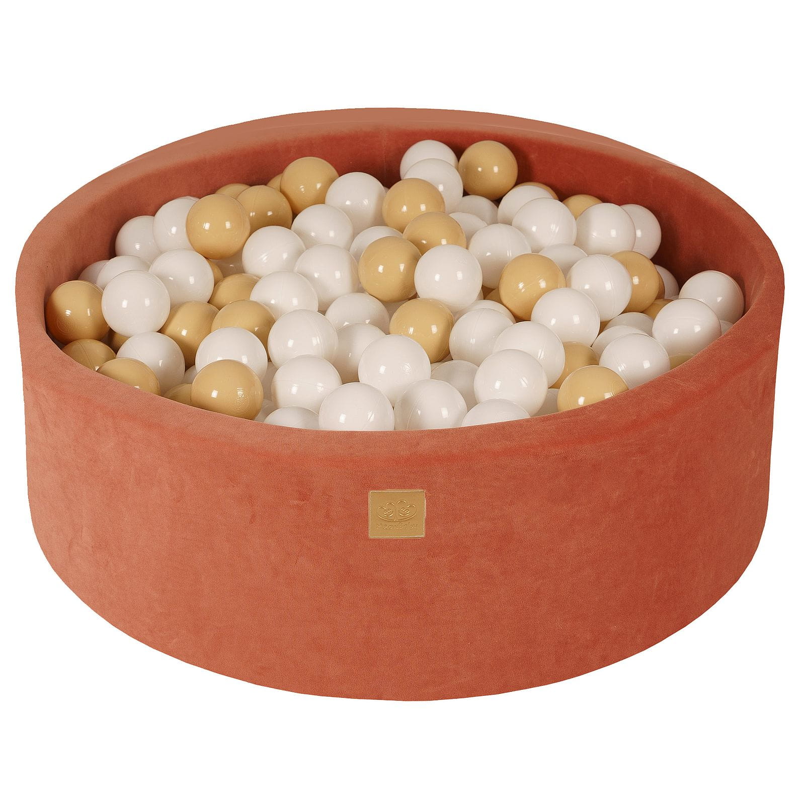Velvet Ball Pit Marsala Rood