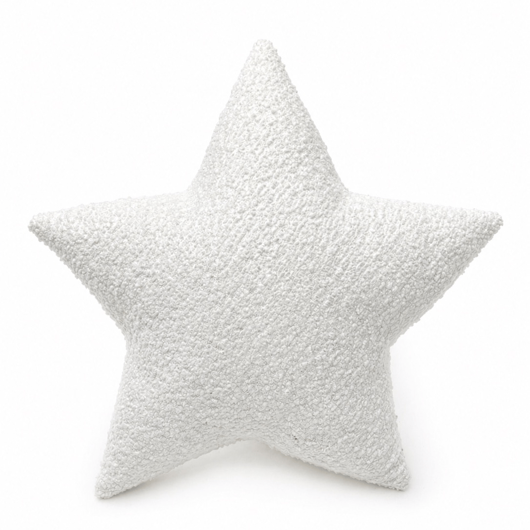 Meowbaby Decorative Pillow for Children Star – Soft and Stylish | Boucle