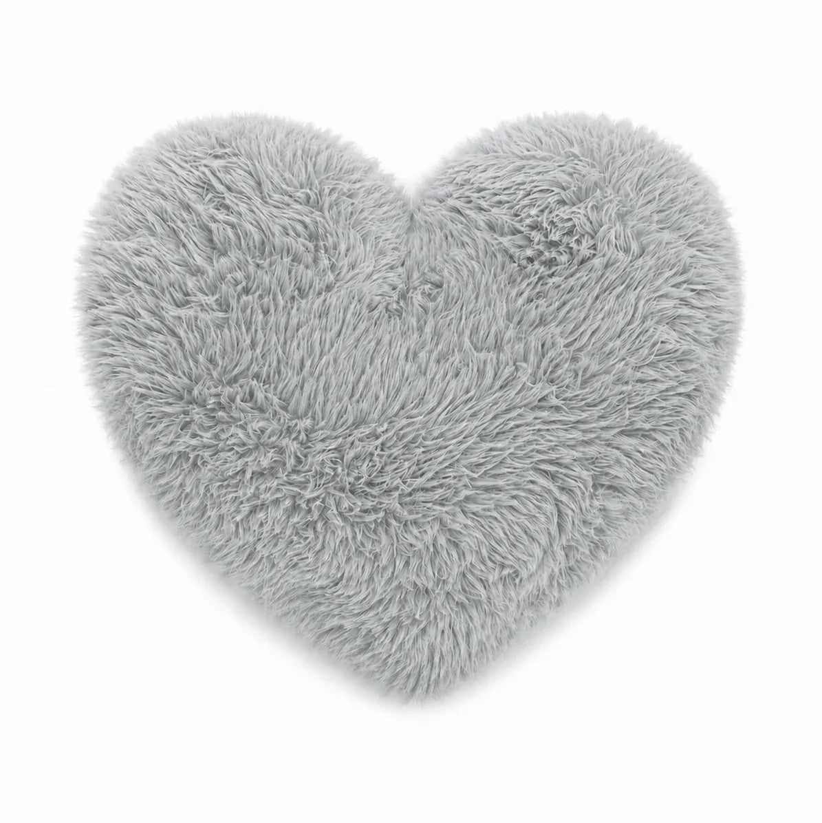 Meowbaby Decorative Kids Heart Pillow Furry Heart - Soft and Stylish | Mammoth