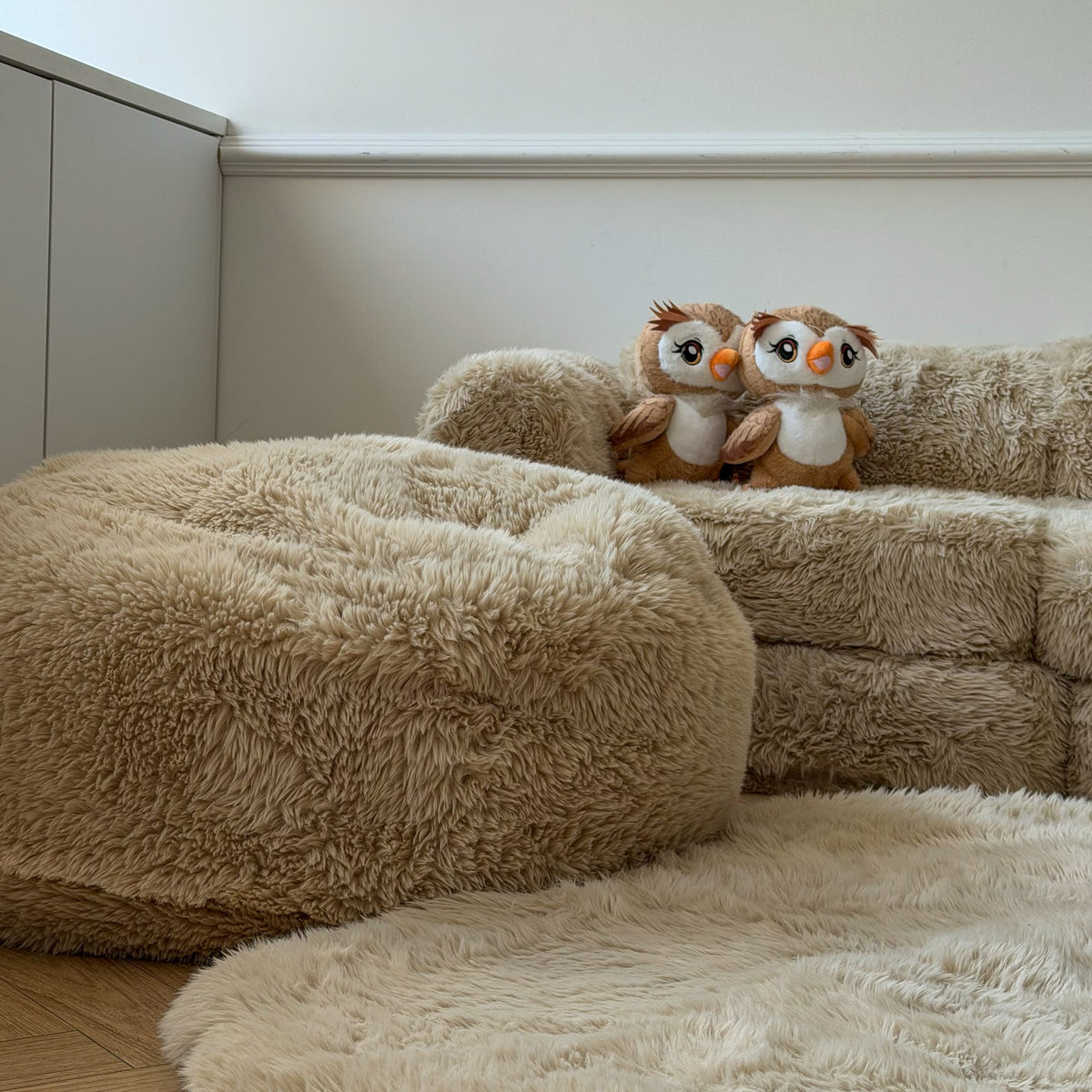 Meowbaby Pouf for Kids - Round | Mammoth