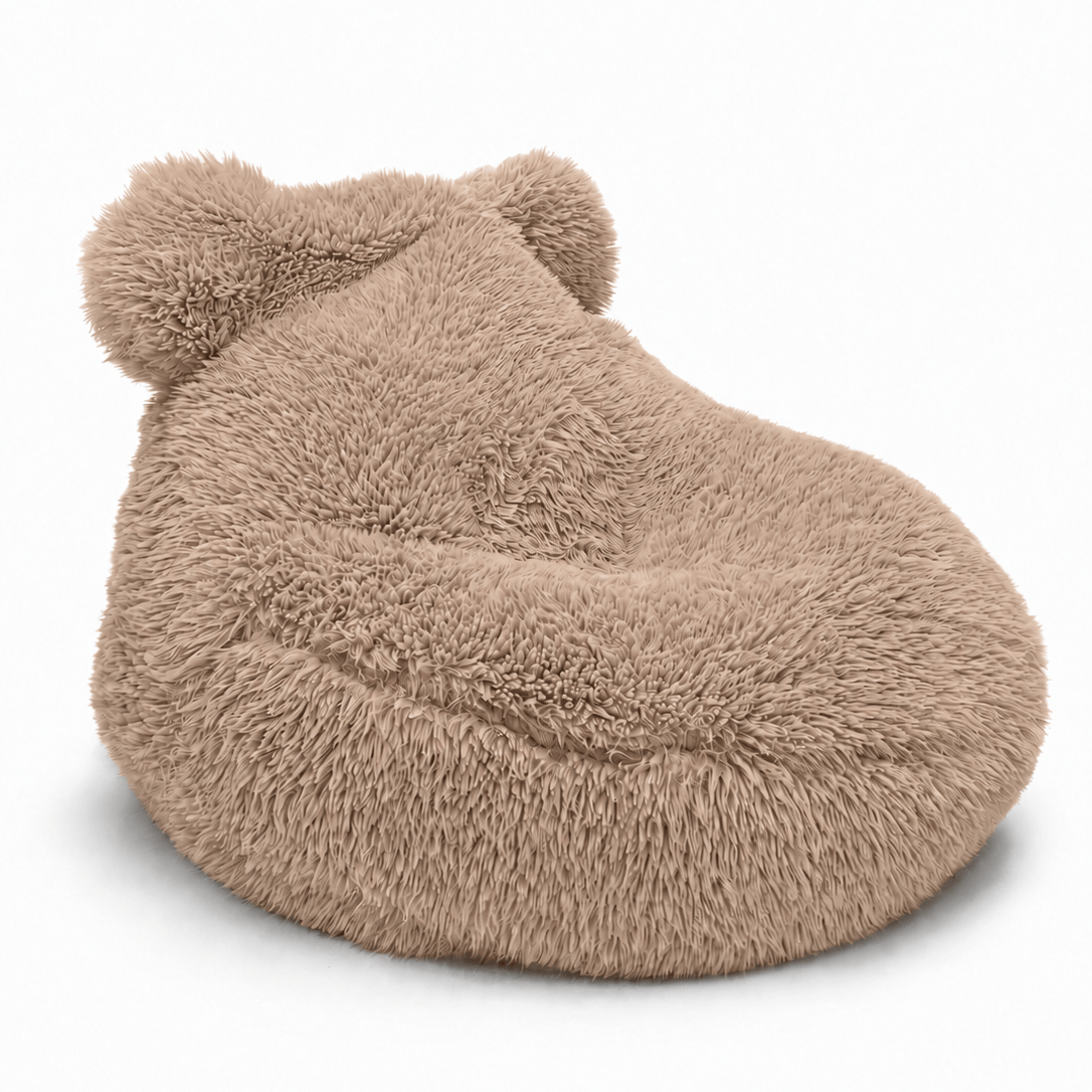 Meowbaby Pouf for Kids - Sako Bag Teddy | Mammoth