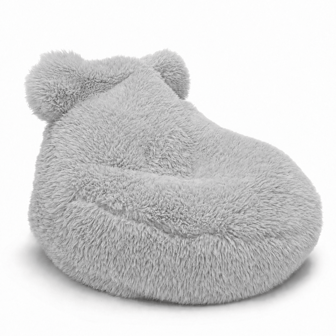 Meowbaby Pouf for Kids - Sako Bag Teddy | Mammoth
