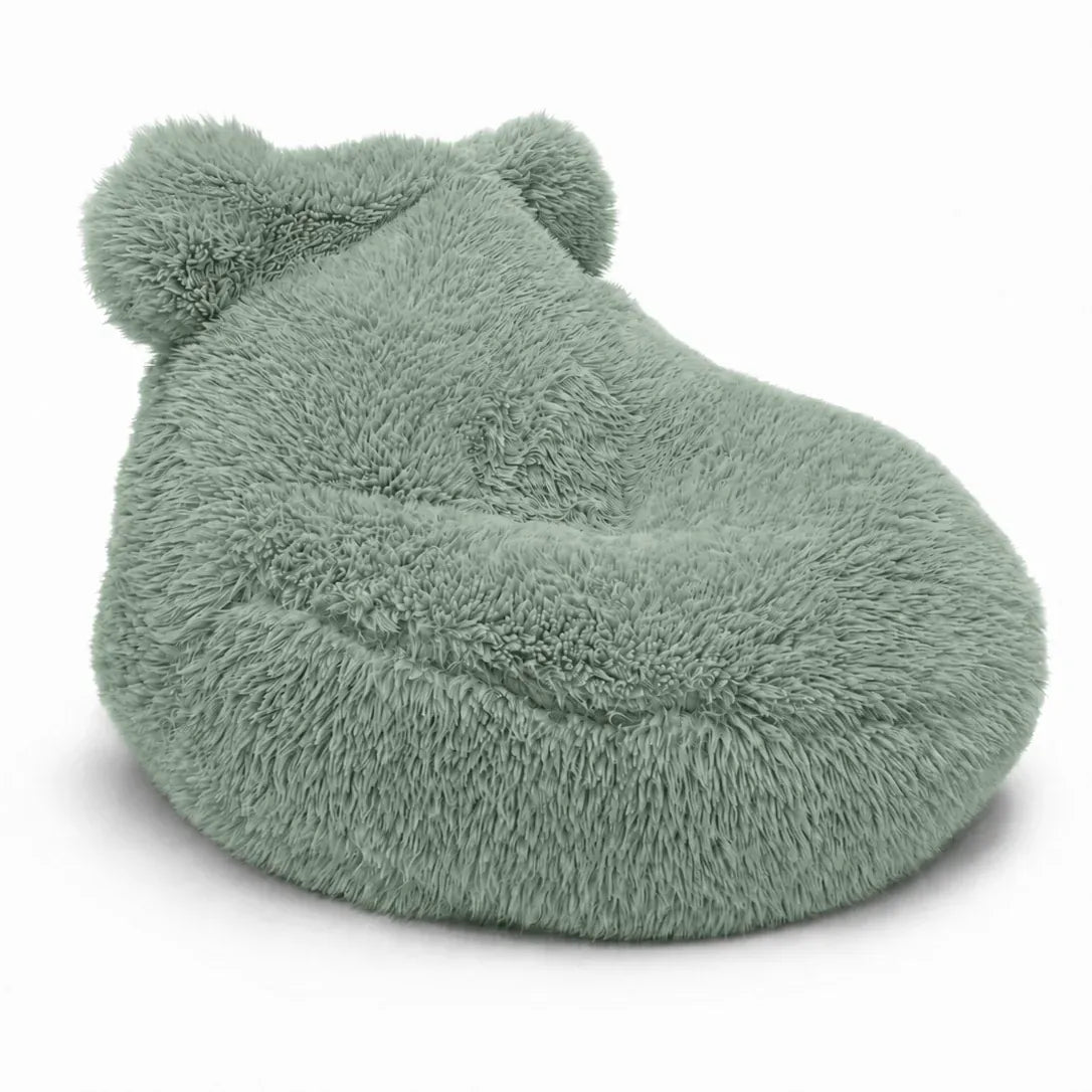 Meowbaby Pouf for Kids - Sako Bag Teddy | Mammoth