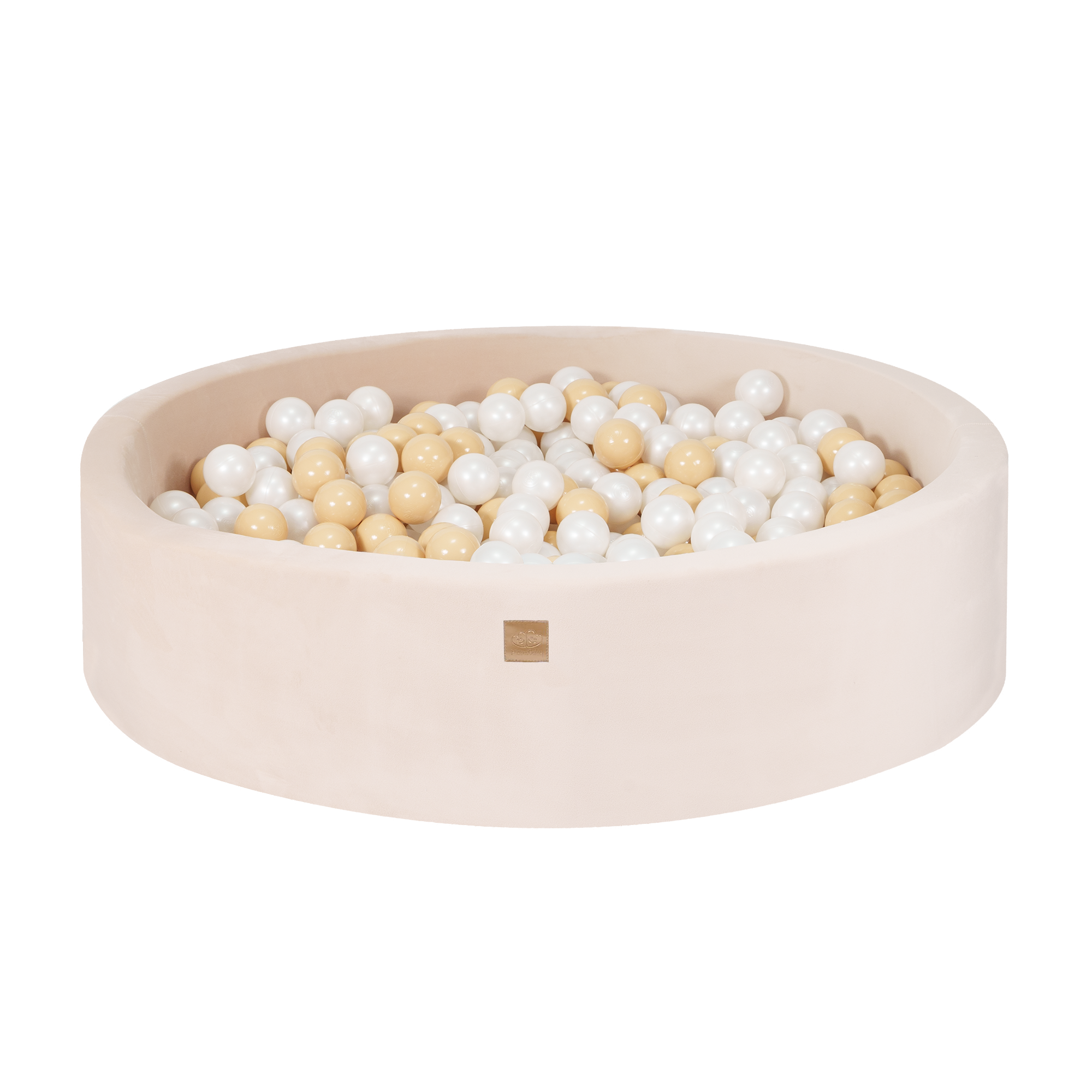 Velvet Ballenbak Ecru Groot