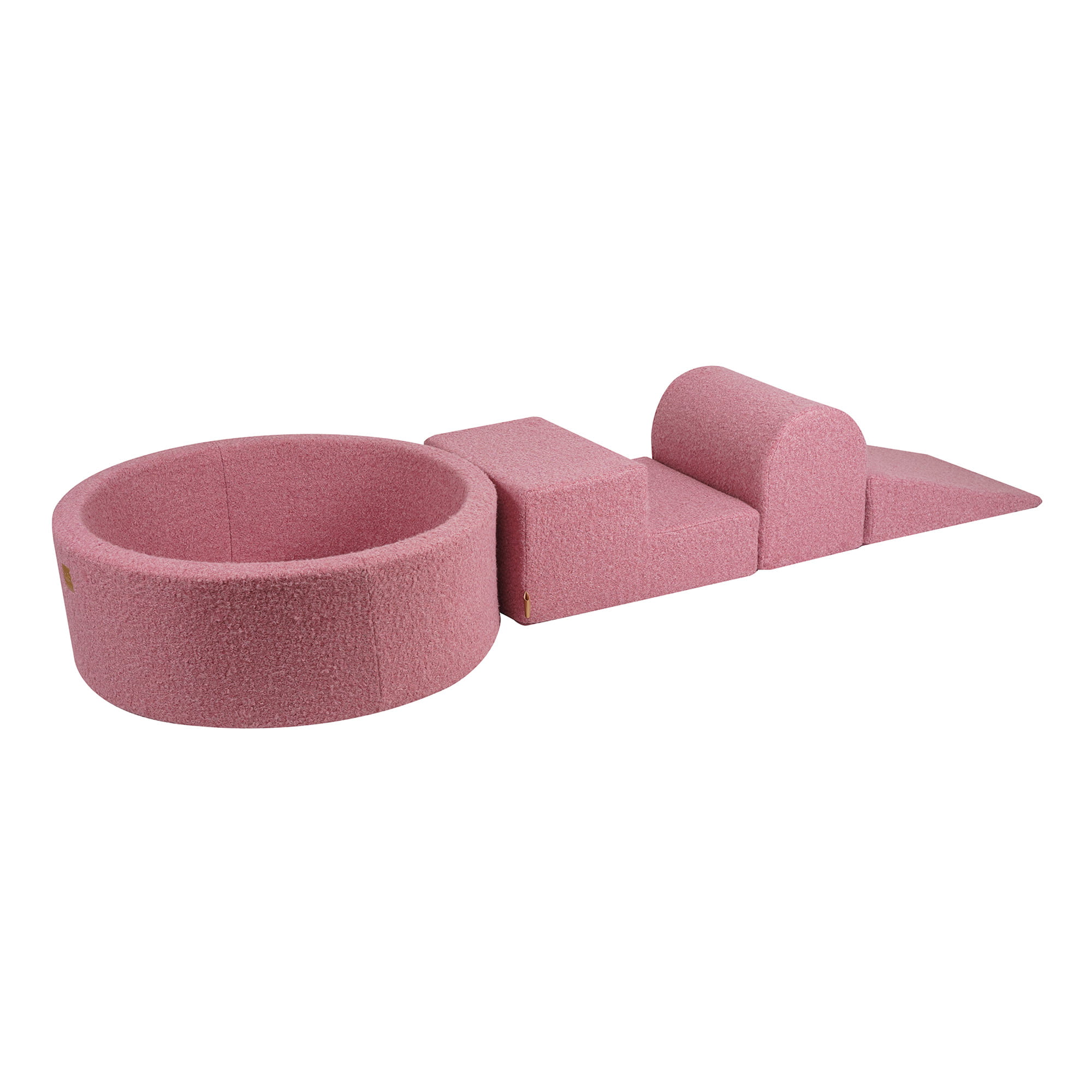 Boucle Foam Speeltuin 4 Elementen Roze