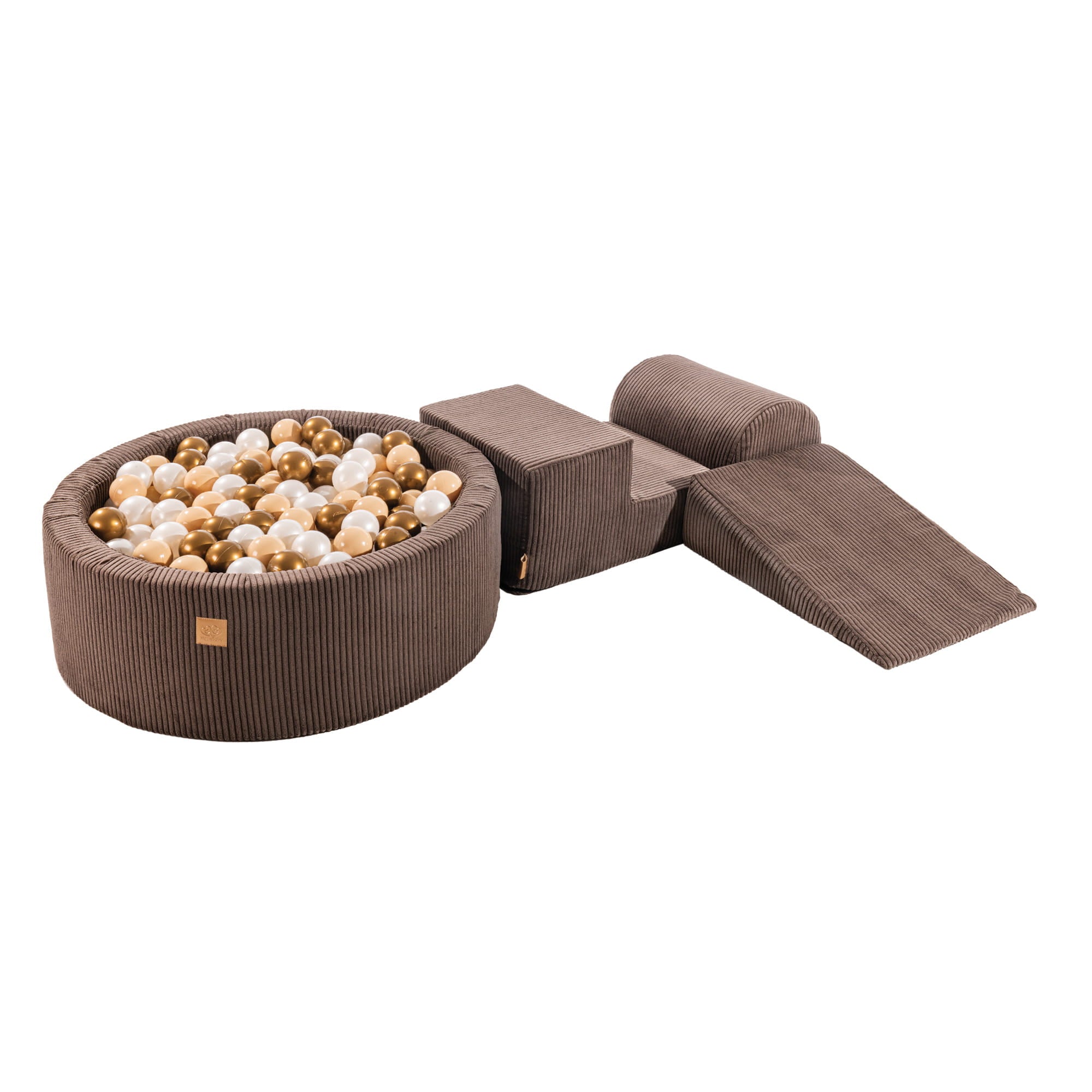 Esthetische schuimspeeltuin 4 elementen