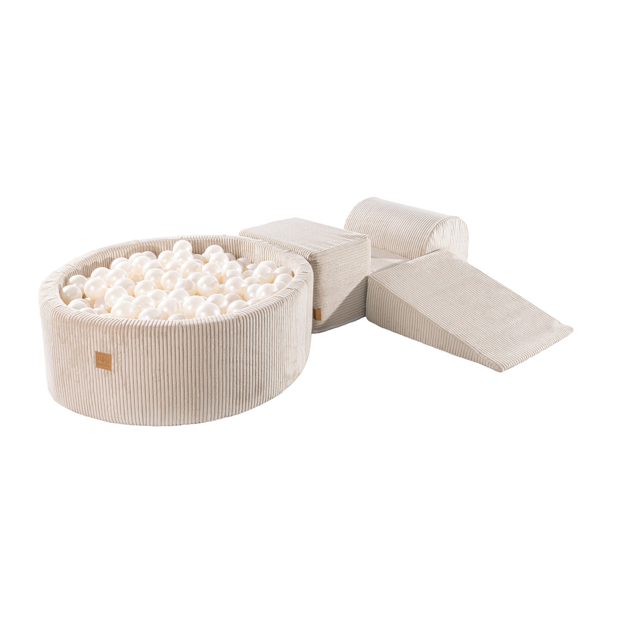 Esthetische schuimspeeltuin 4 elementen