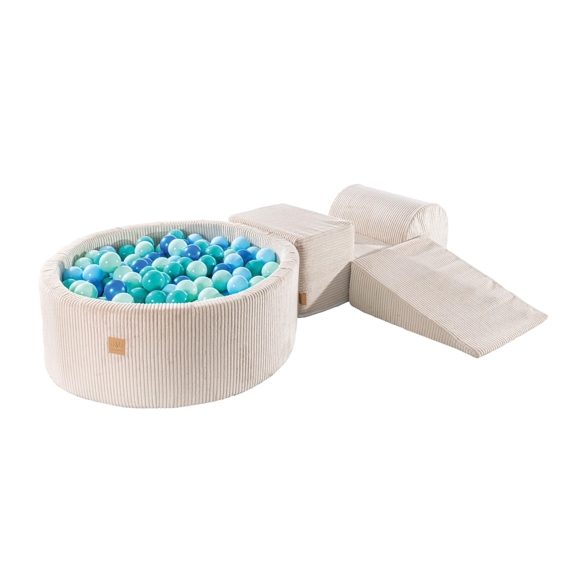 Esthetische schuimspeeltuin 4 elementen