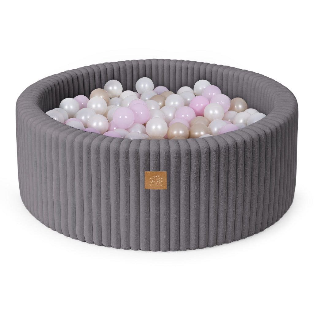 Ballenbak voor kinderen – Bal naar keuze | Jurassic Gray | Churros