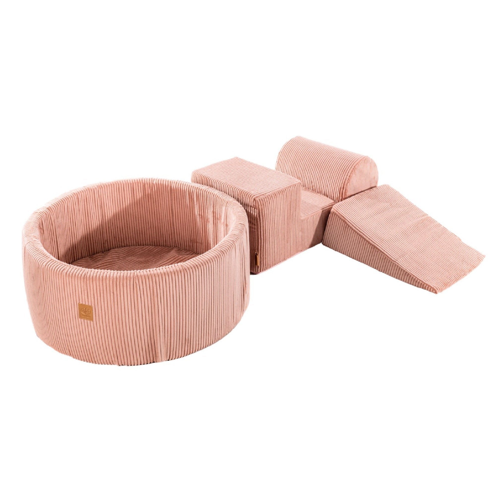 Esthetische schuimspeeltuin 4 elementen