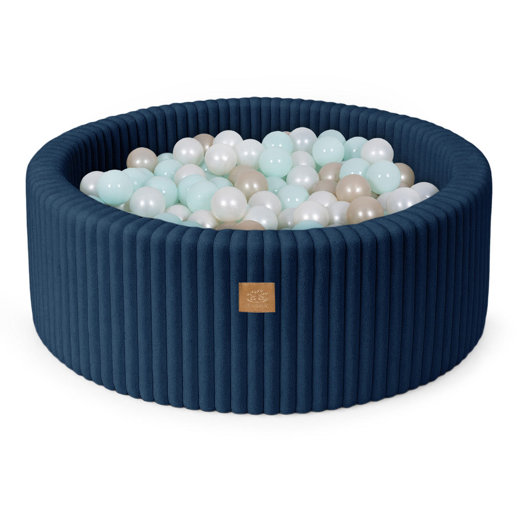 Ballenbak voor kinderen – Bal naar keuze | Middernachtblauw | Churros