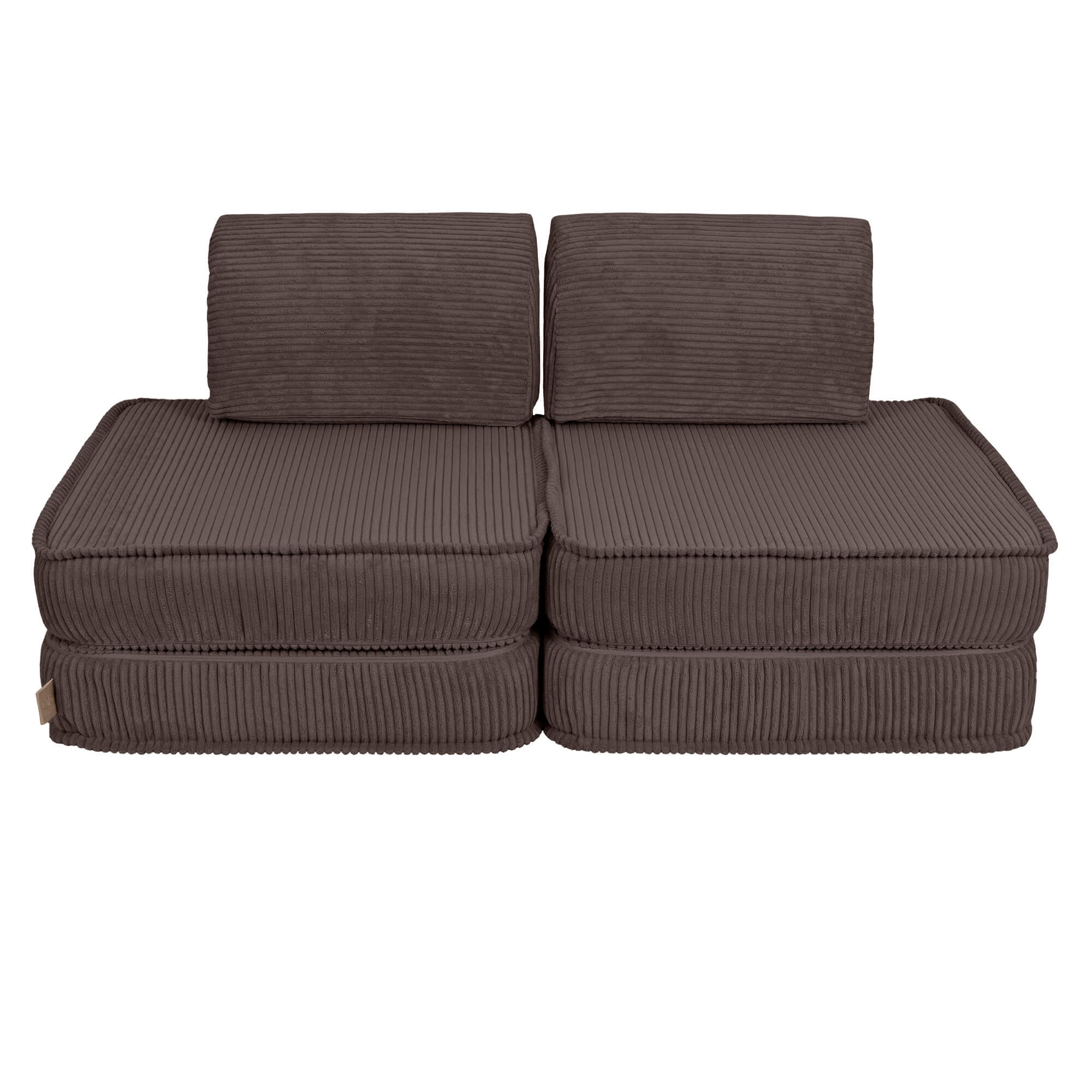 Esthetische Sofa Basic – Modulaire Kinderspeelbank | 4 Stuks