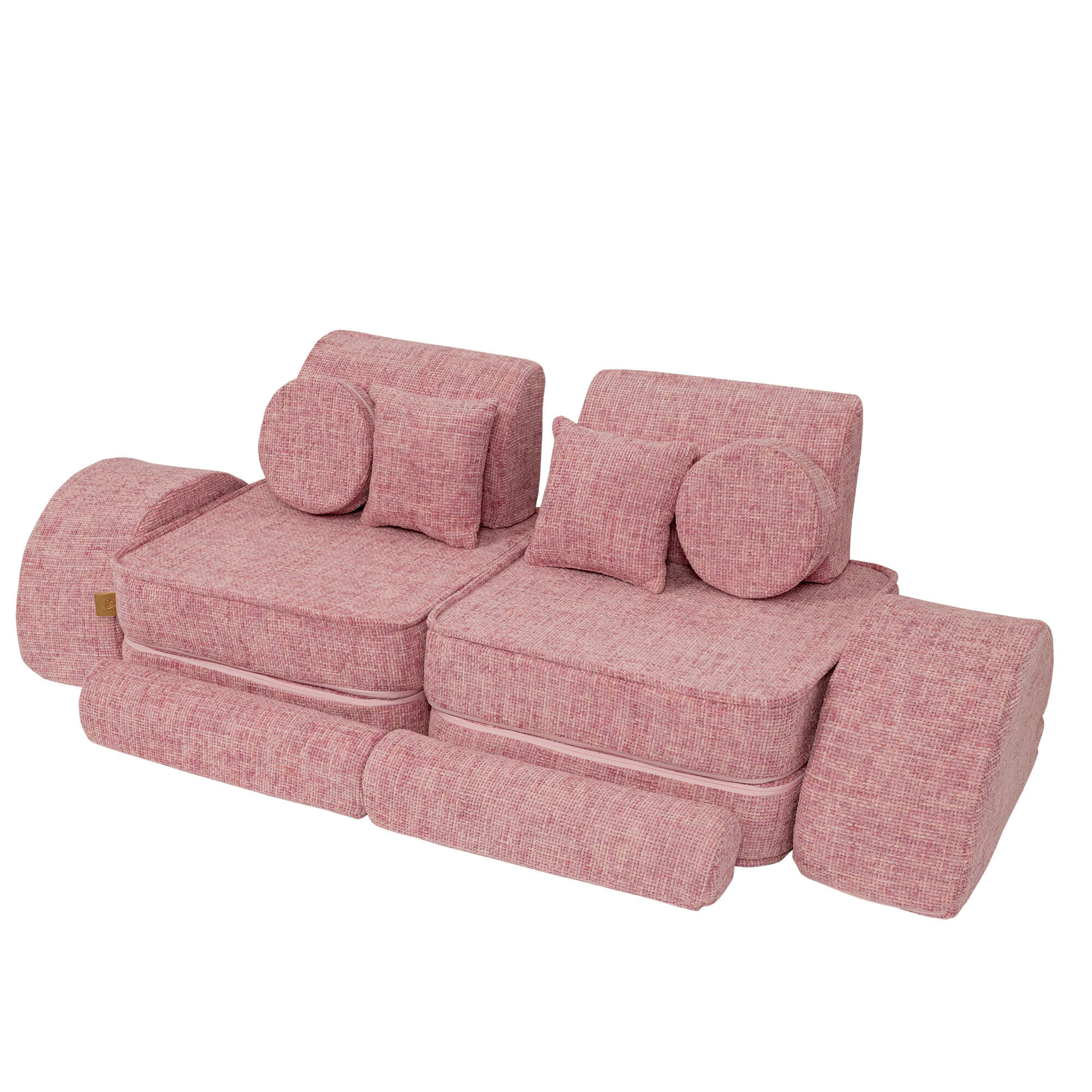 Meowbaby Tangle Pocket Sofa Max Bubblegum Pink