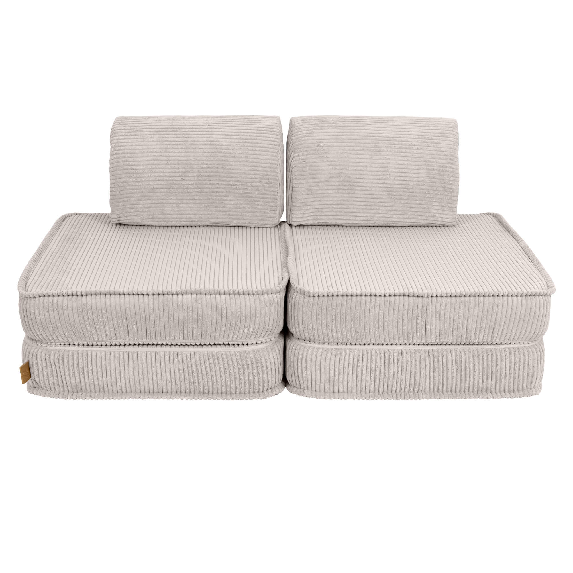 Esthetische Sofa Basic – Modulaire Kinderspeelbank | 4 Stuks