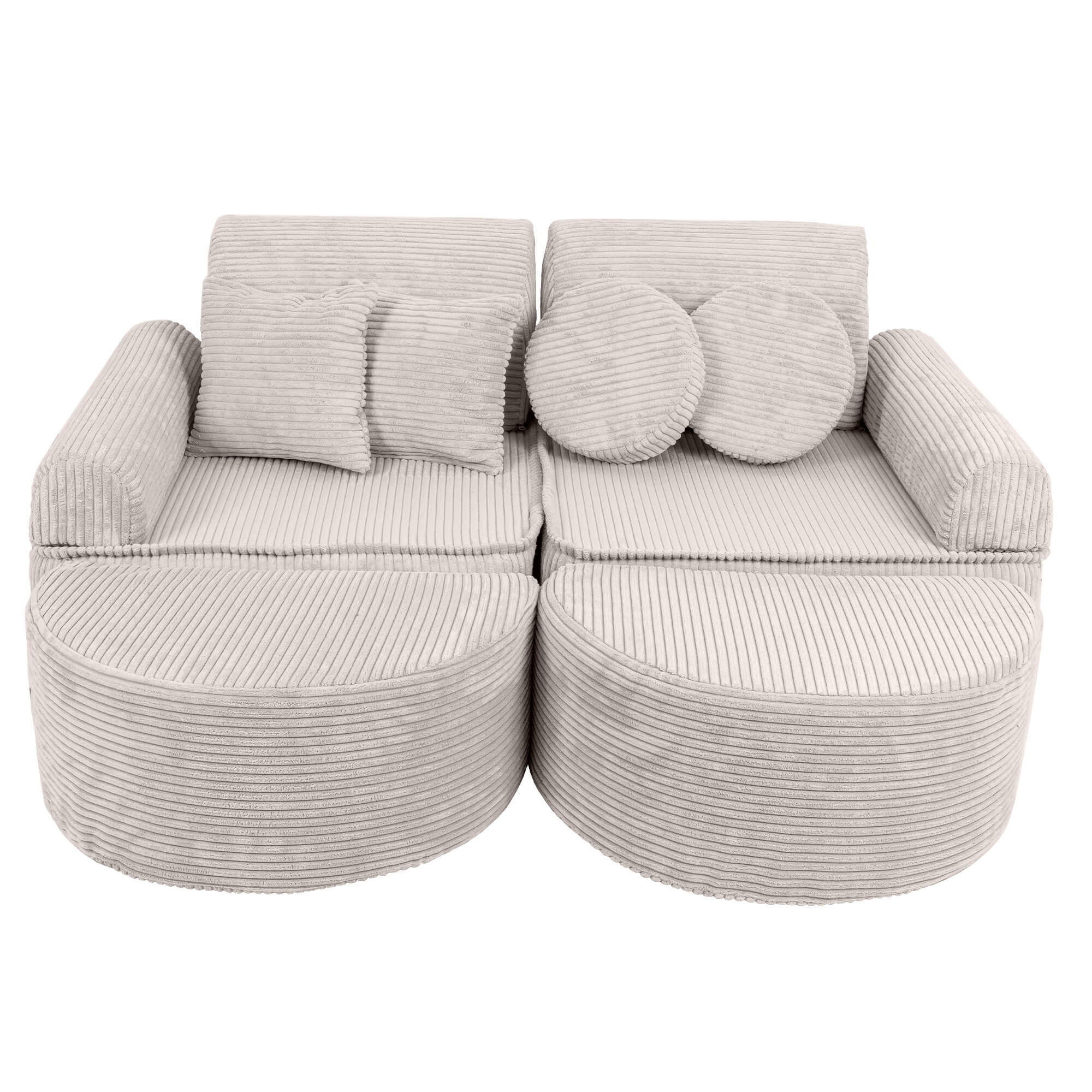 Aesthetic Sofa Max – Modulaire kinderslaapbank | 12 stuks
