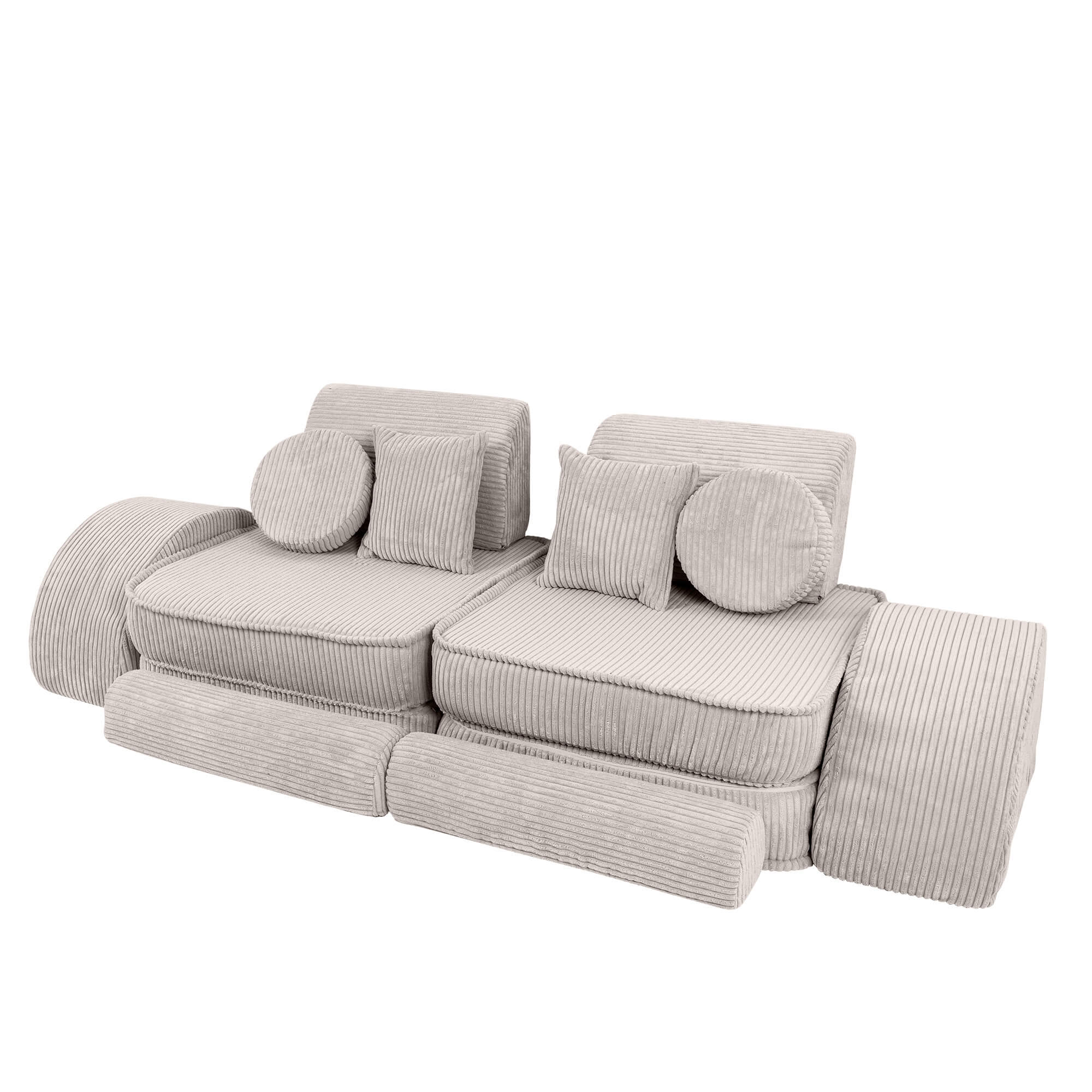 Aesthetic Sofa Max – Modulaire kinderslaapbank | 12 stuks
