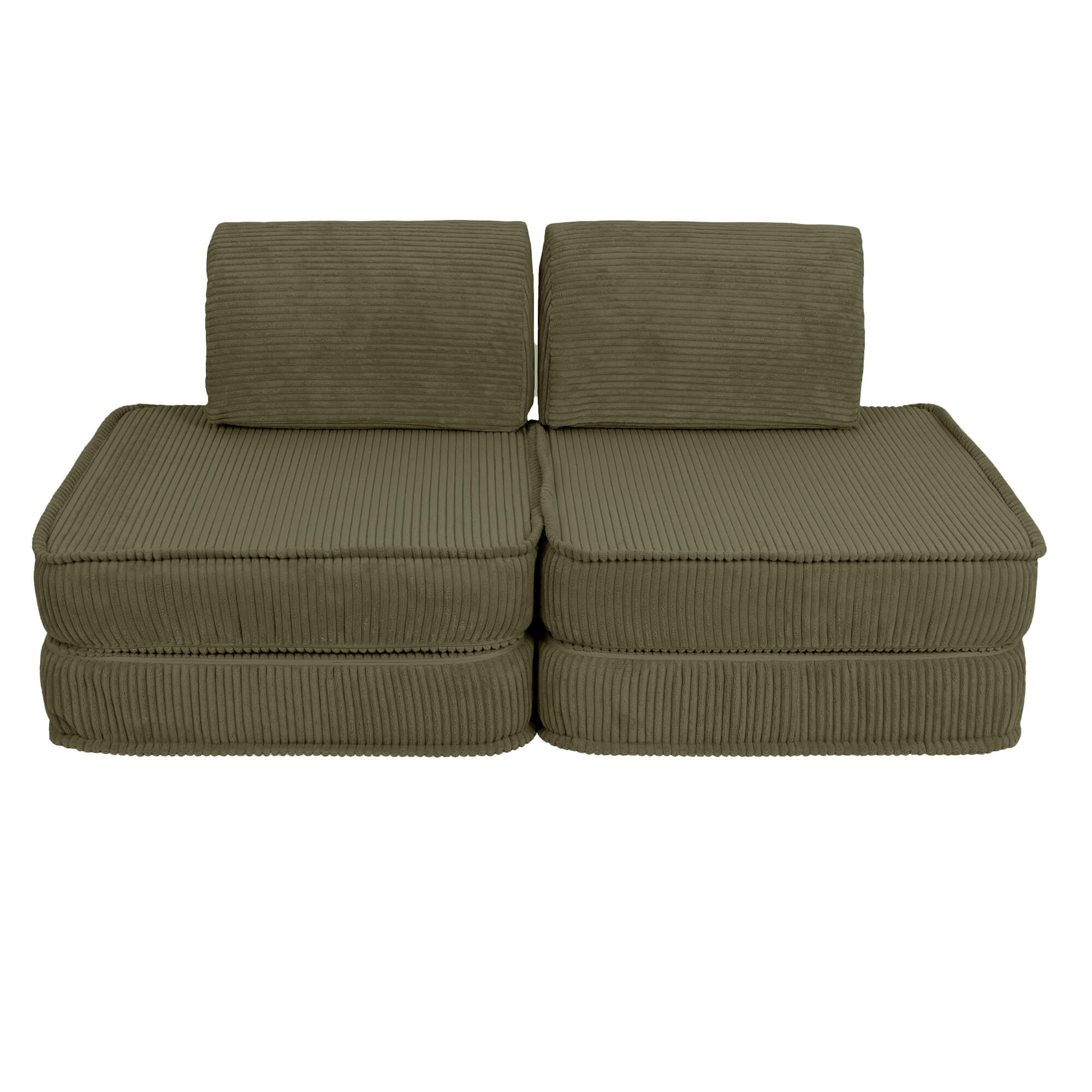 Esthetische Sofa Basic – Modulaire Kinderspeelbank | 4 Stuks