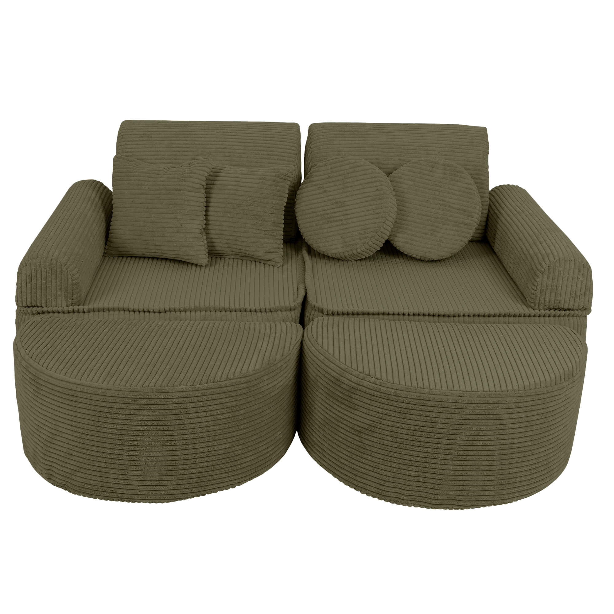 Aesthetic Sofa Max – Modulaire kinderslaapbank | 12 stuks