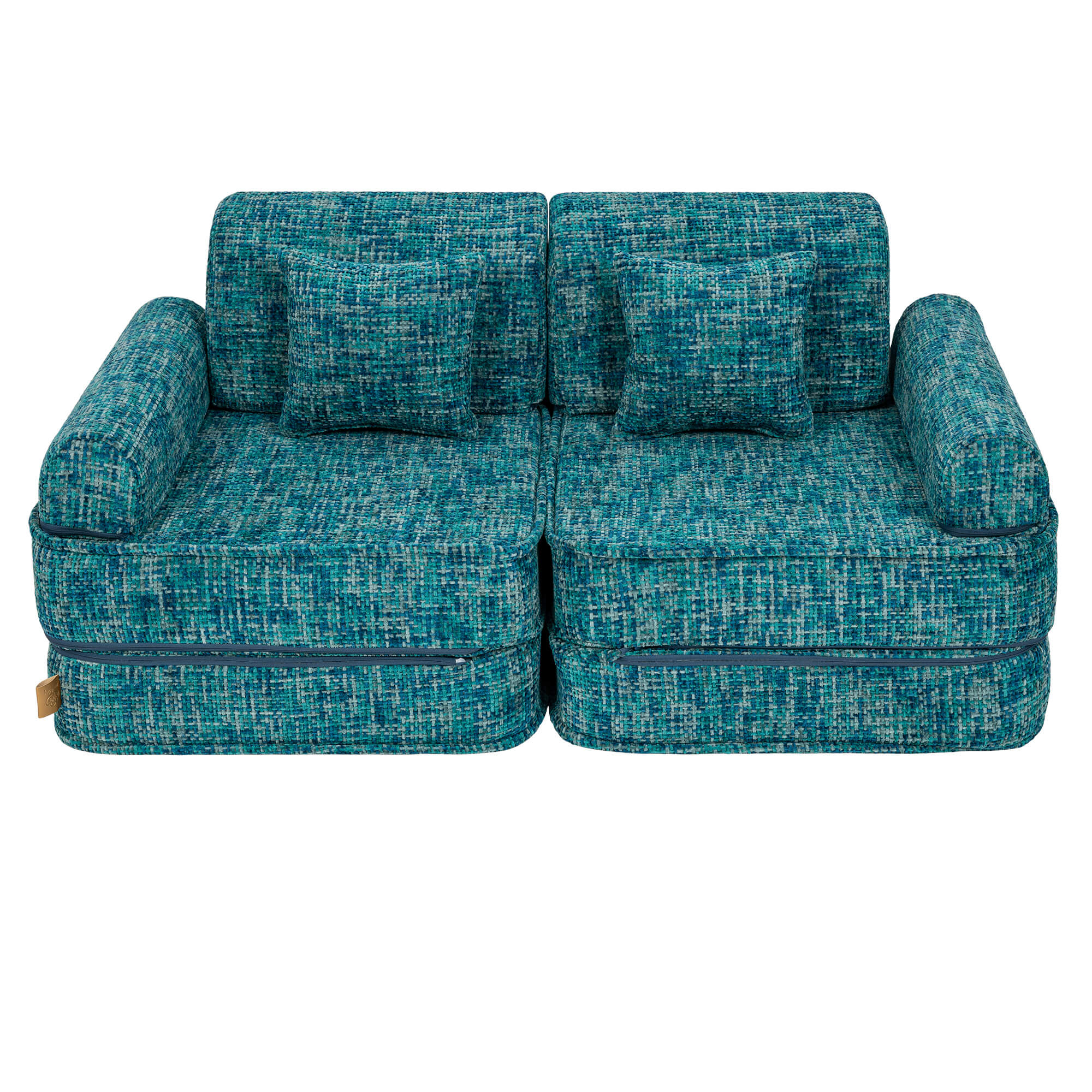 Meowbaby Tangle Pocket Sofa Plus Lagoon Blue