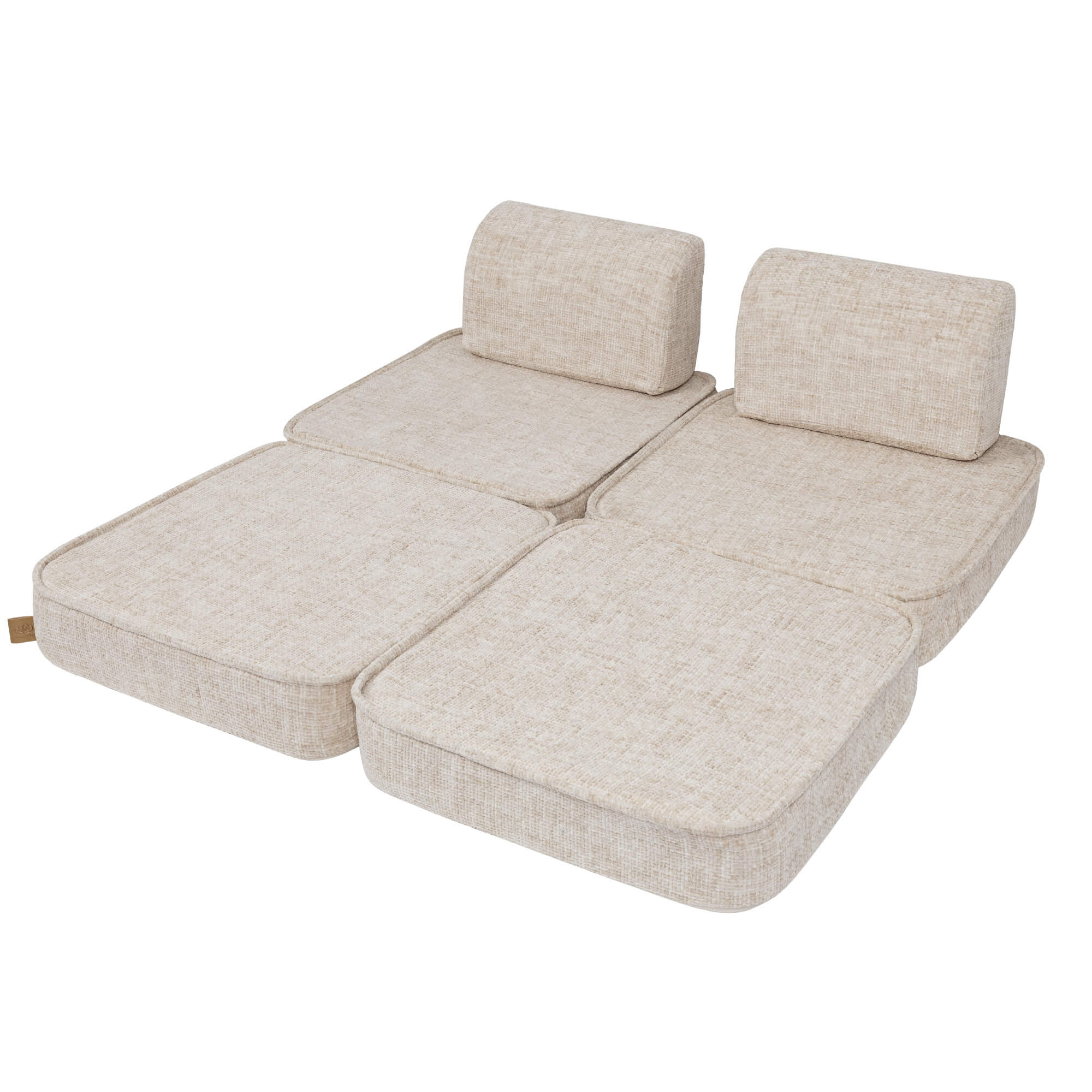Meowbaby Tangle Pocket Sofa Basic Marshmallow Beige