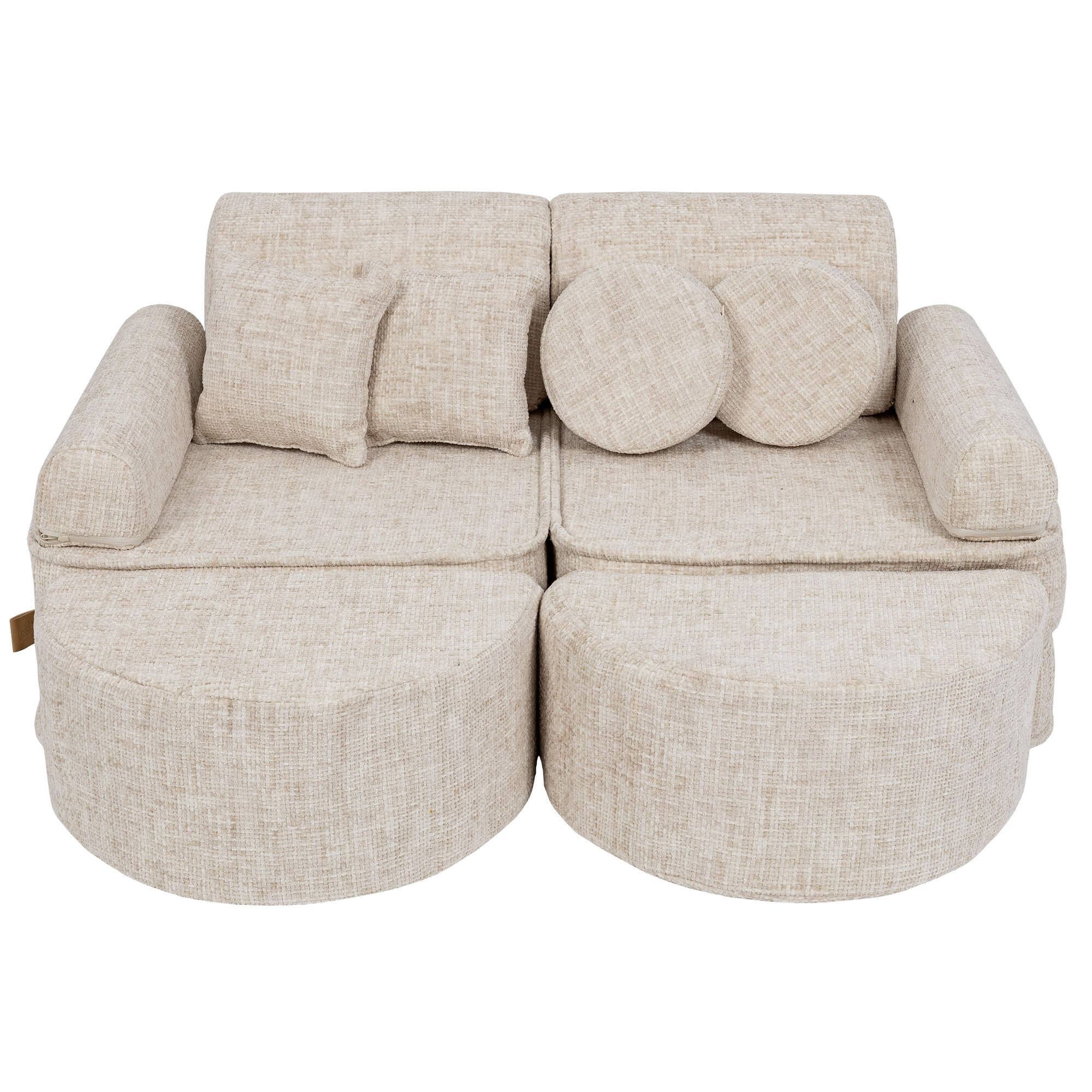 Tangle Sofa Max – Modulaire speelslaapbank voor kinderen | 12 stuks