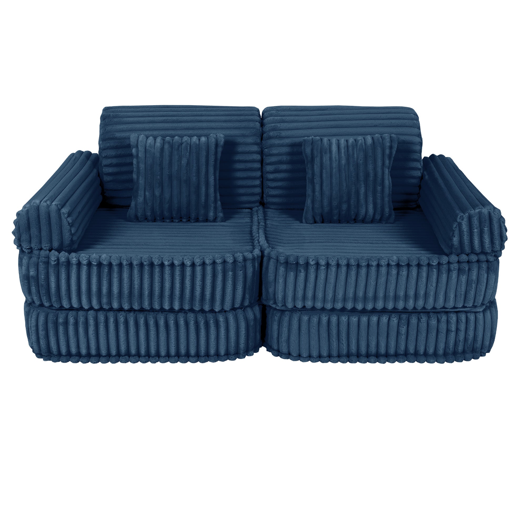 Meowbaby Churros Pocket Sofa Plus Midnight Blue