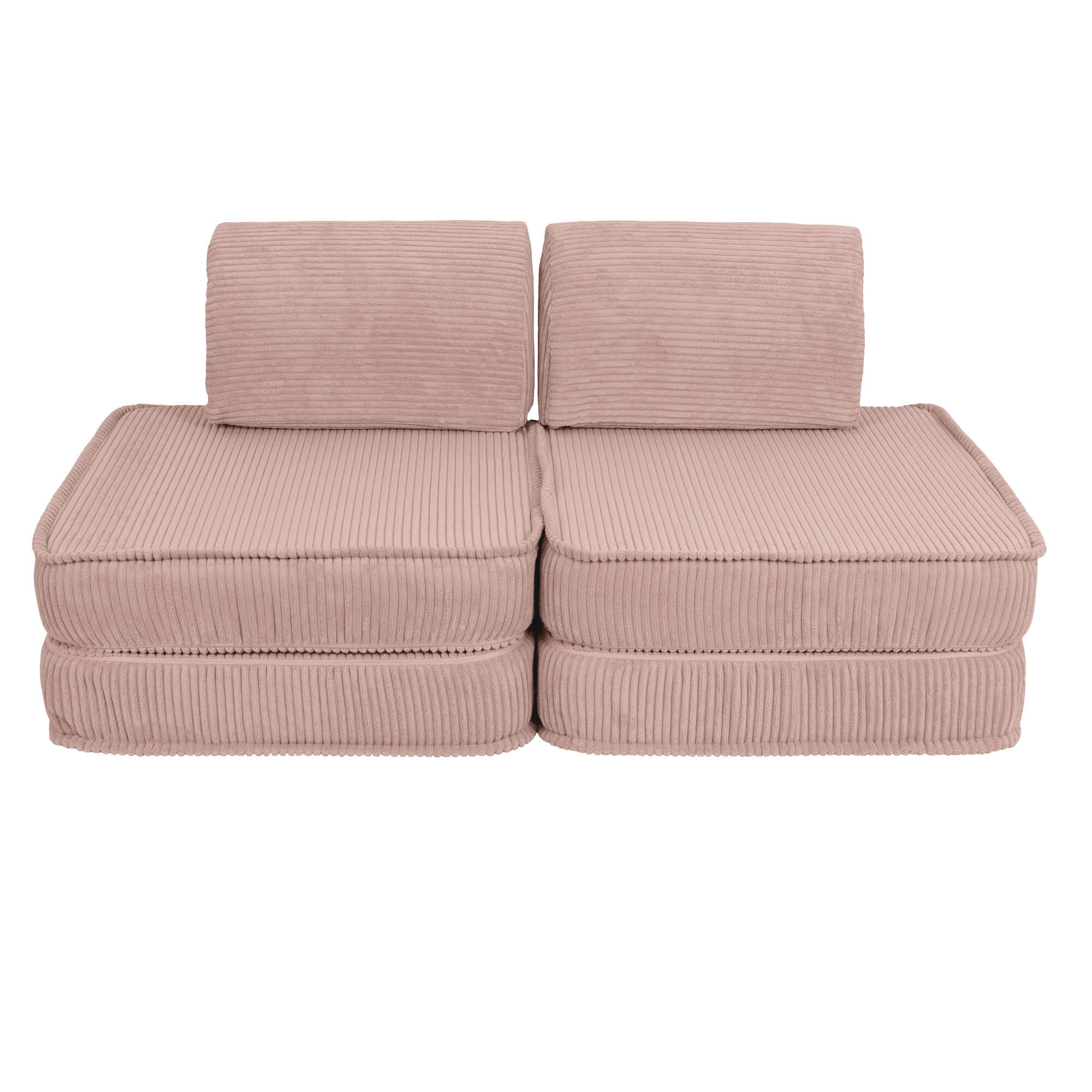 Esthetische Sofa Basic – Modulaire Kinderspeelbank | 4 Stuks