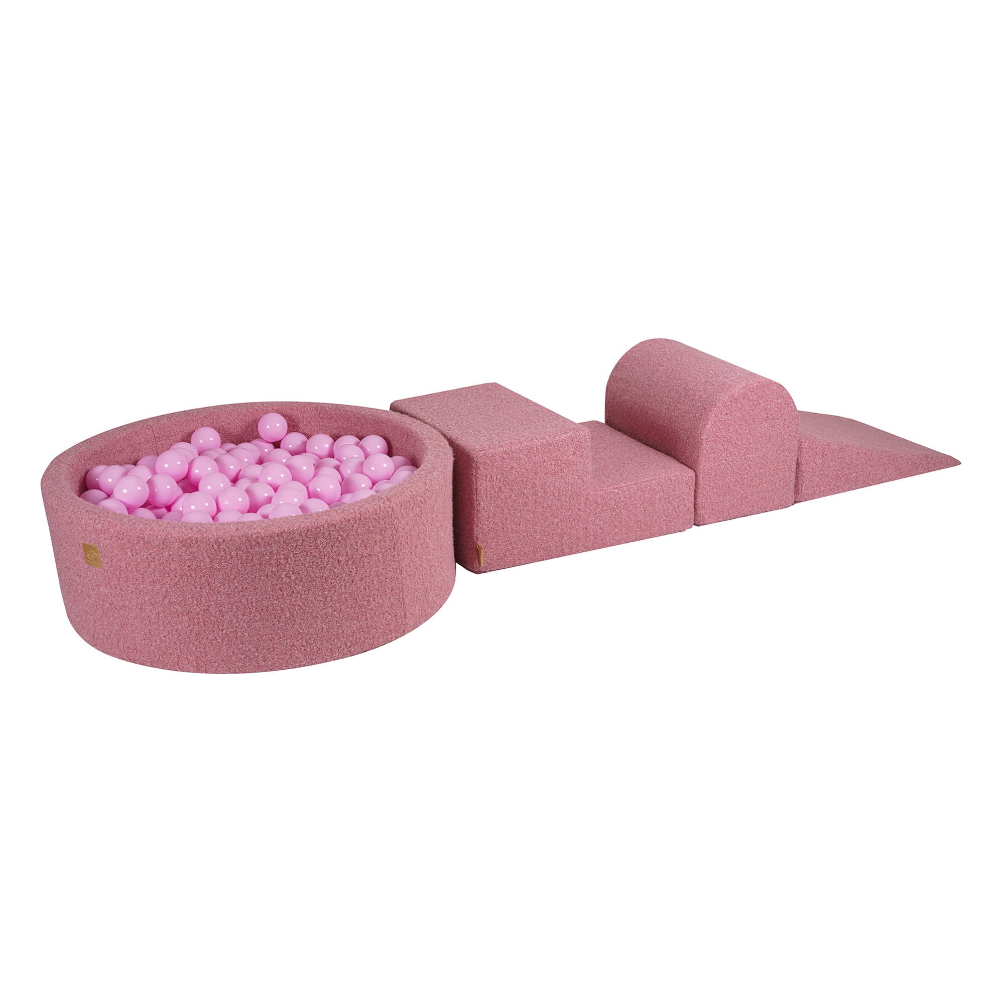 Boucle Foam Speeltuin 4 Elementen Roze