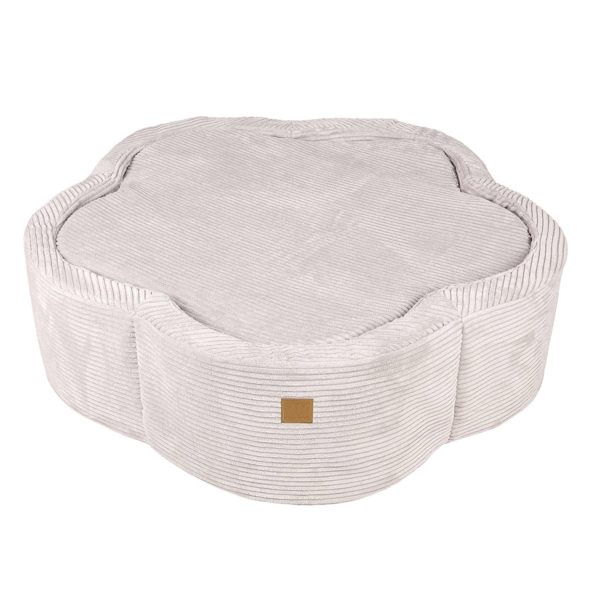 Meowbaby Aesthetic Ecru Flower – Ball Pit for Children | Optional Balls 