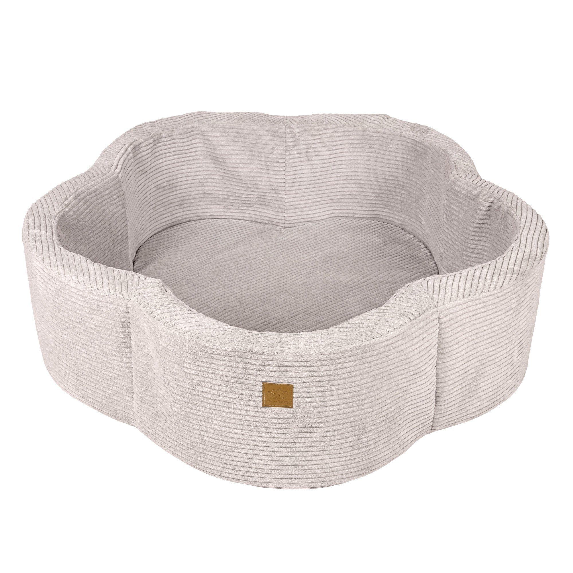 Meowbaby Aesthetic Ecru Flower – Ball Pit for Children | Optional Balls 