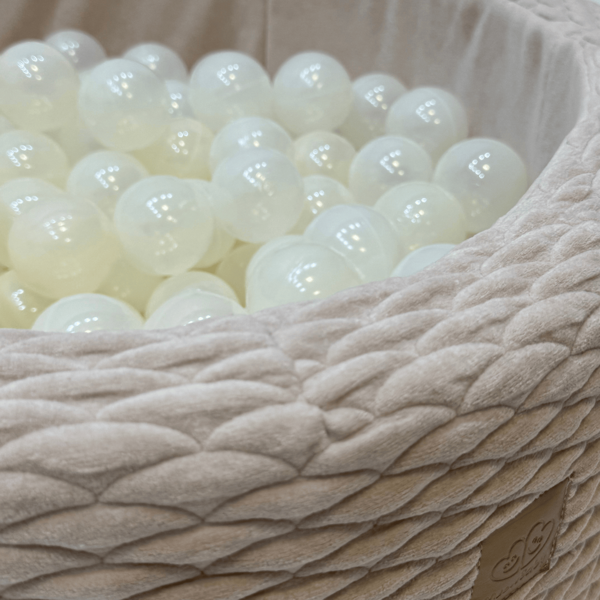 Meowbaby Ball Pit for Child | Balls to Choose | Stone Gray | Dune