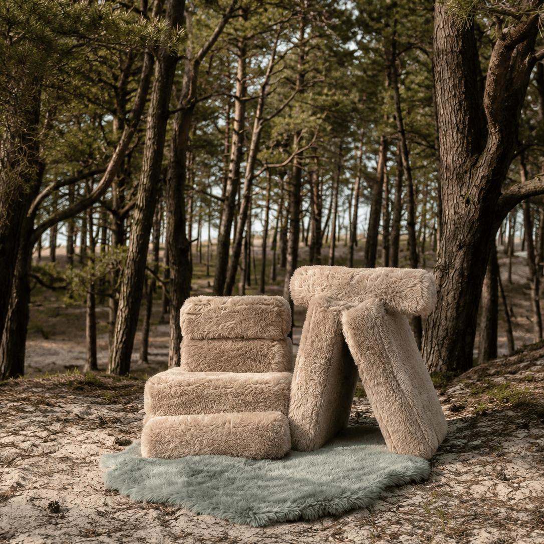 Meowbaby Modular Armchair for Kids – 3 Elements | Mammoth | 60cm
