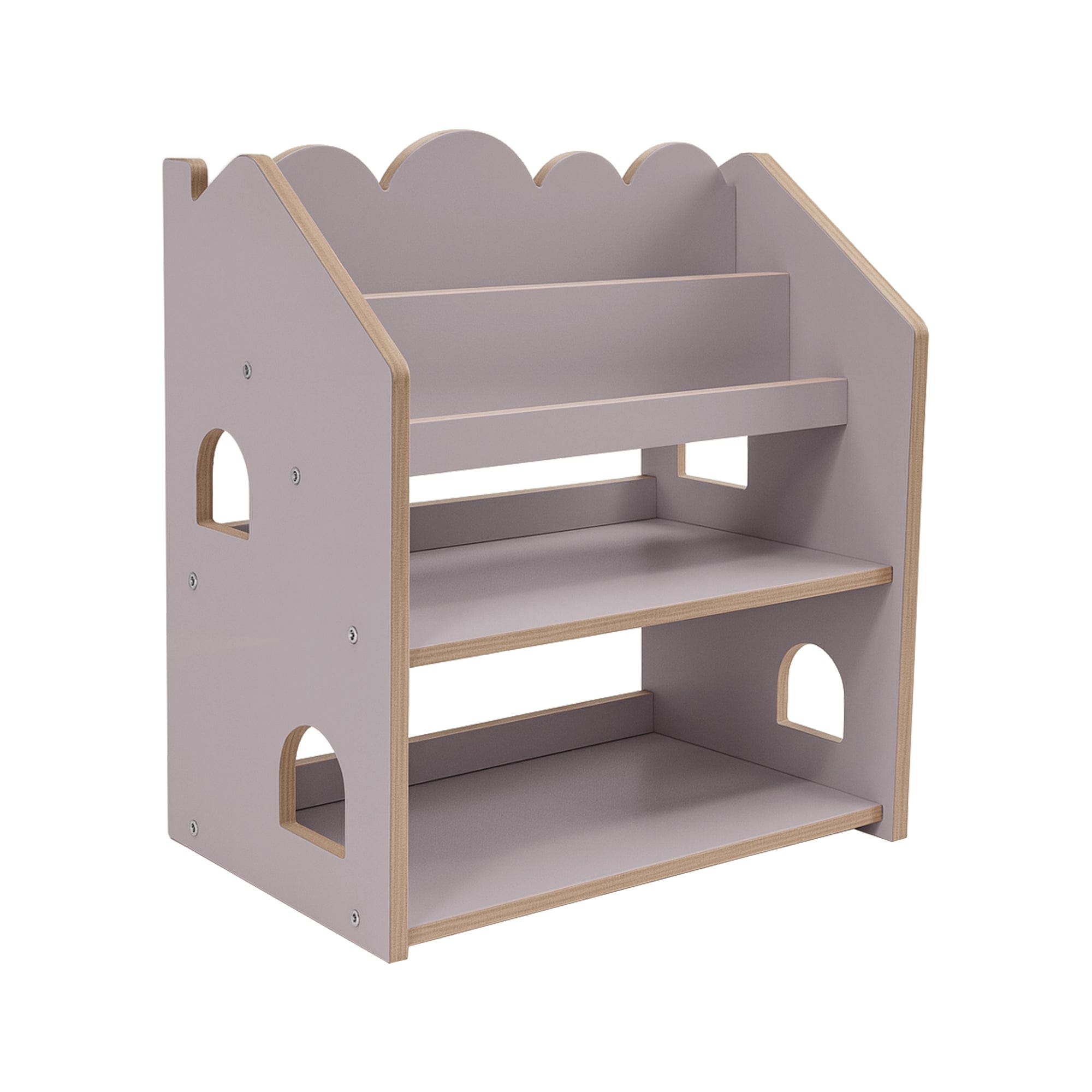 MeowBaby Montessori Bookcase– MDF House Bookshelf