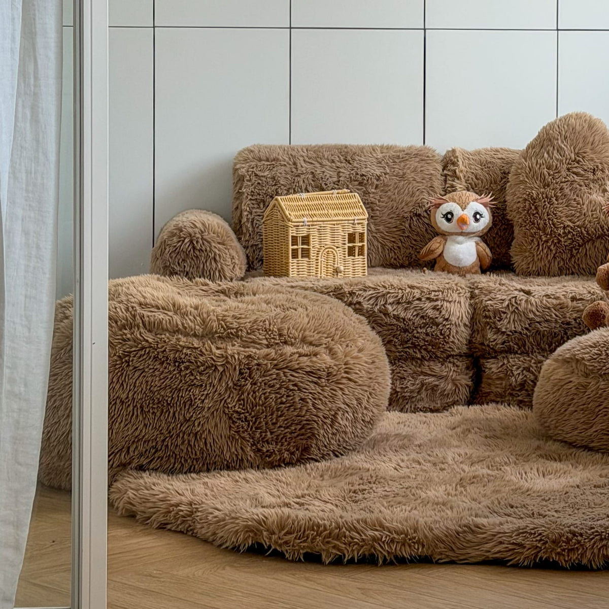 Meowbaby Pouf for Kids - Round | Mammoth