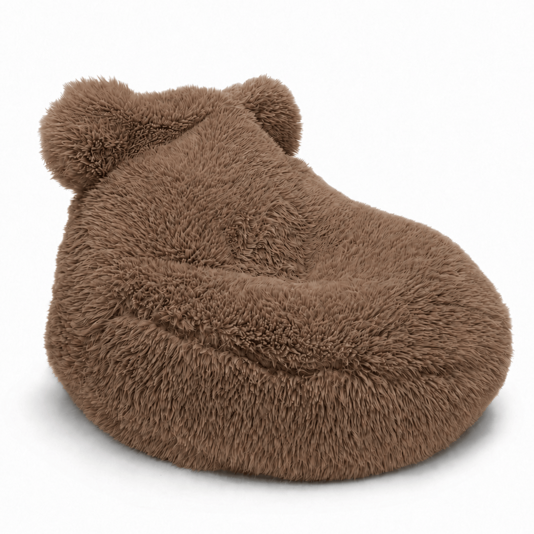 Meowbaby Pouf for Kids - Sako Bag Teddy | Mammoth
