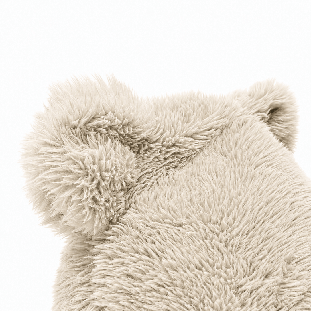 Meowbaby Pouf for Kids - Sako Bag Teddy | Mammoth