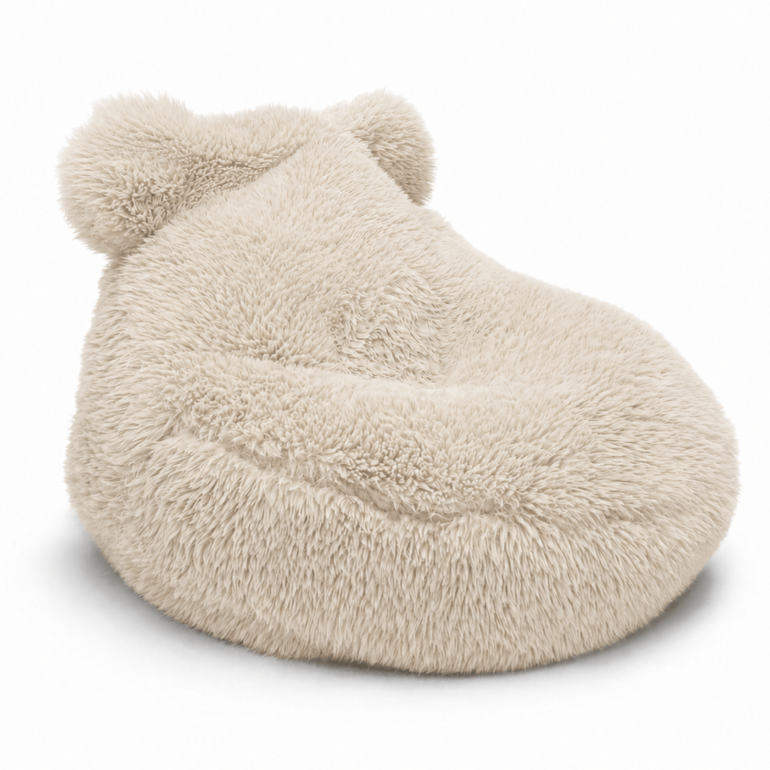 Meowbaby Pouf for Kids - Sako Bag Teddy | Mammoth