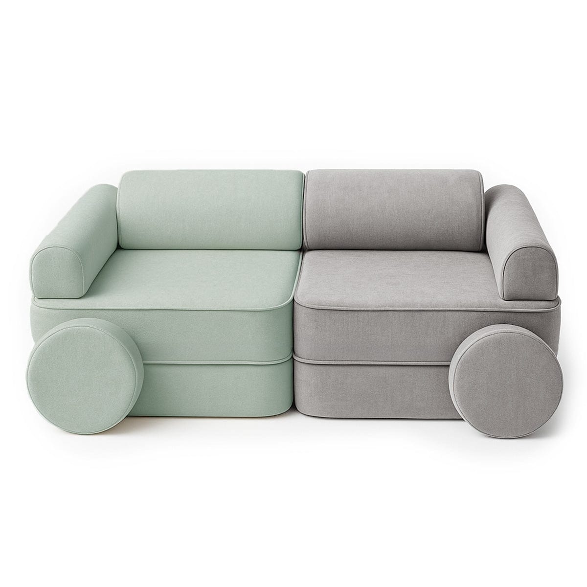 Meowbaby Modular Kids Sofa Plus – 8 Pieces | Mellow 