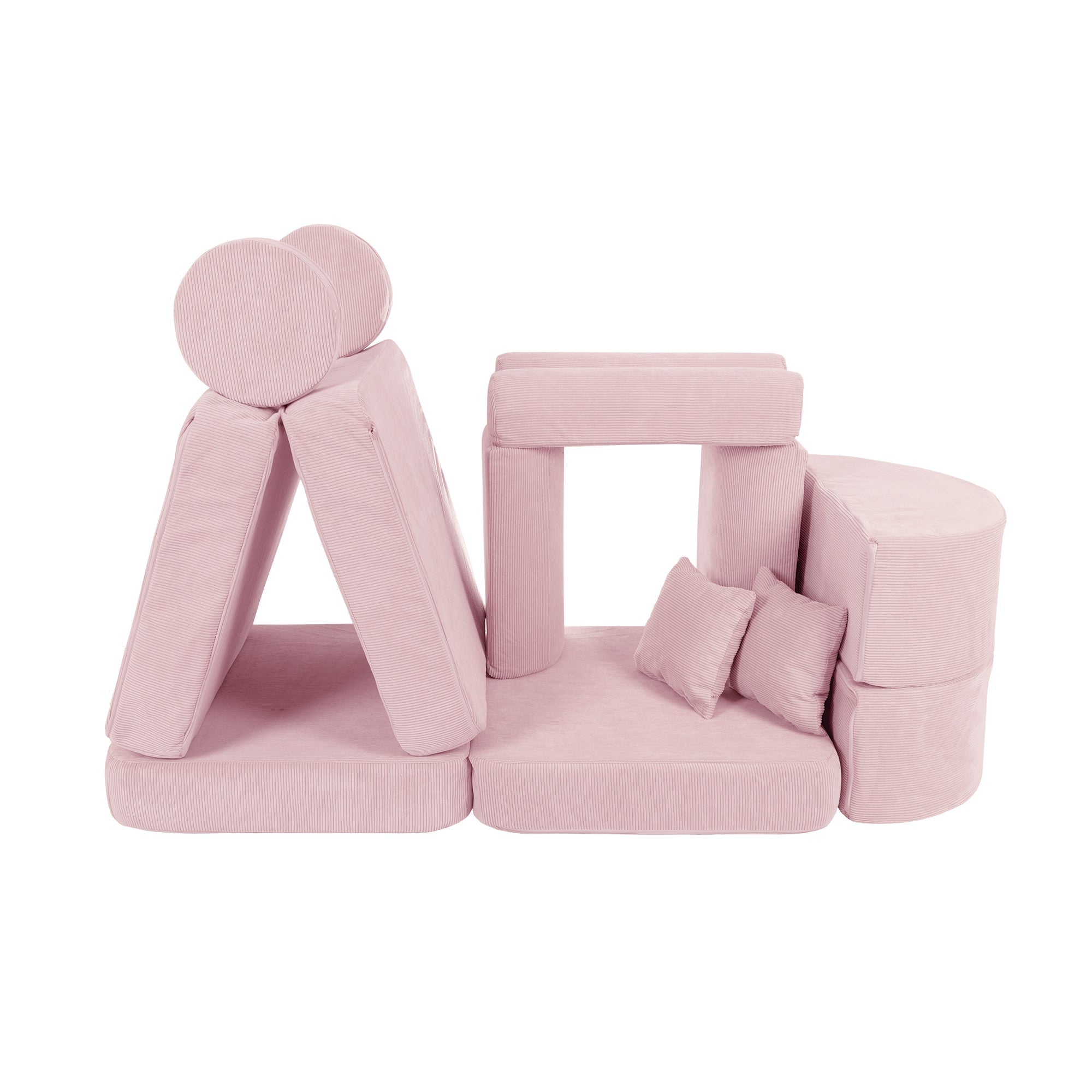 MeowBaby Slimcord Speelbank Max – Modulaire Kinderspeelbank | 12 Stuks