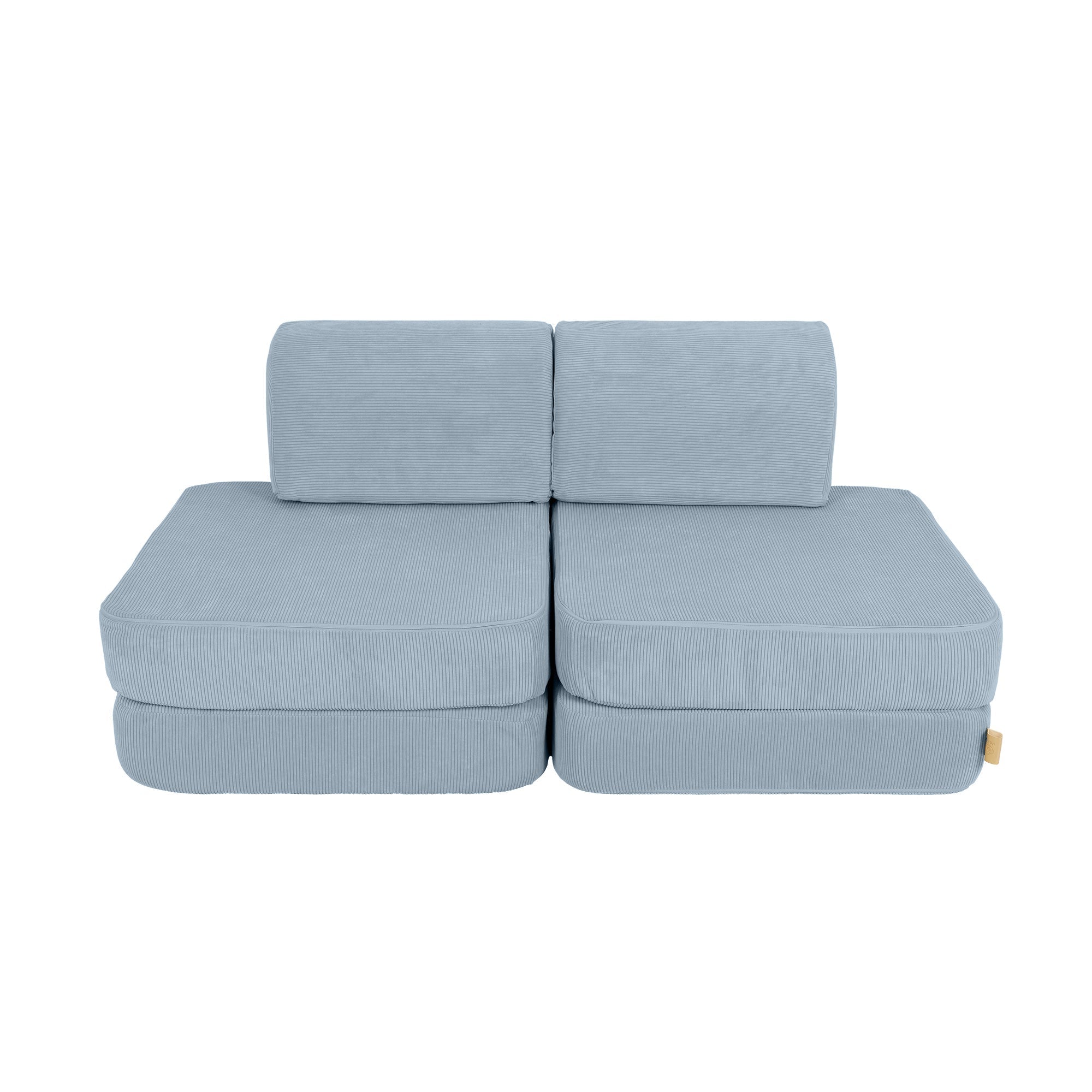 Slimcord Sofa Basic – Modulaire Kinderspeelbank | 4 Stuks